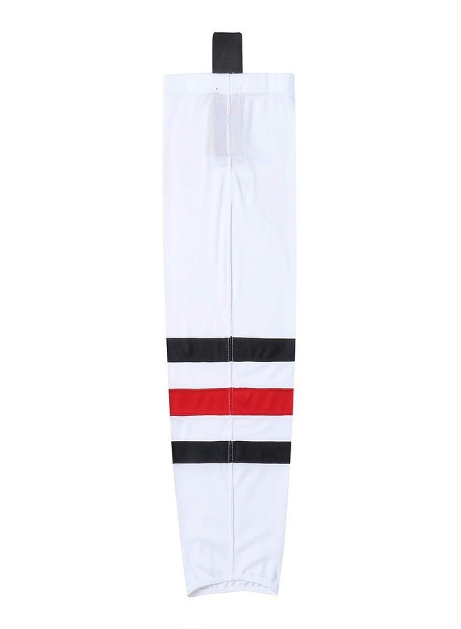 EALER HS100 Series Team Color Dry Fit Ice Hockey Socks Foer Junior To Senior & Youth To Adult - Image 2
